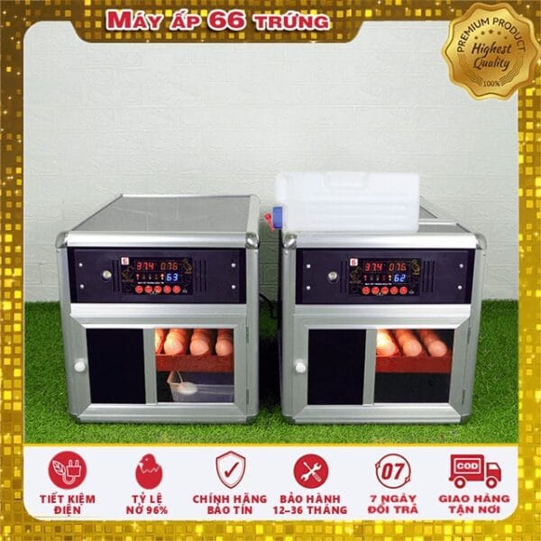 MÁY ẤP TRỨNG MINI 60 TRỨNG
